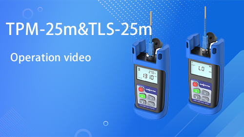 TPM-25m&TLS-25m Mini Size Power Meter & Light Source