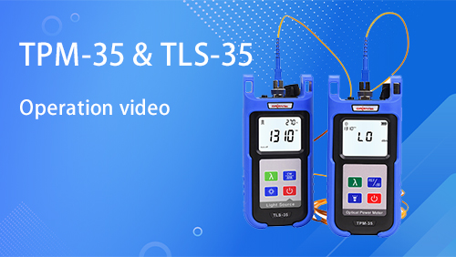 TPM-35&TLS-35 Mini Size Power Meter & Light Source
