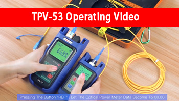 TPV-53 Optical Power Meter & Visual Light Source