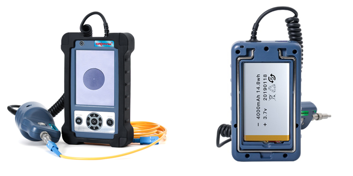 TIP-600v end face detector is equipped with 4000mAh large-capacity lithium battery, with a 20-hour standby.